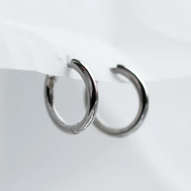 Gold hoop earrings MILEY Image