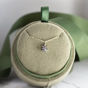 Zlatý přívěsek SPARK s klasickým diamantem nad diamantem salt and pepper