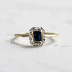 Radiant cut lab grown diamond ring MILLIE