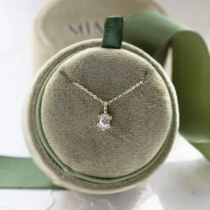Decentní zlatý přívěsek s lab grown diamanty AMORELLA Thumbnail
