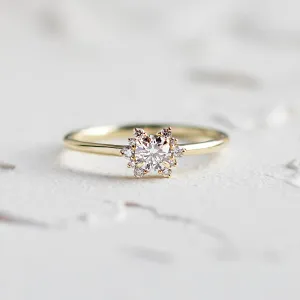 Lab-grown diamond vintage ring MANNA
