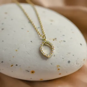 Marquise lab-grown diamond necklace HAILEY Thumbnail