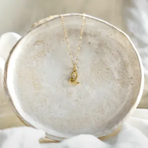 Leo necklace with diamond pendant shown in full
