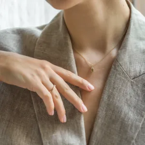 Gold diamond engagement ring GWEN Thumbnail