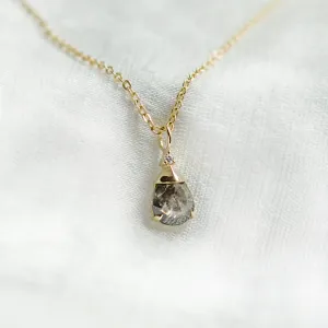 Pendant with salt and pepper and classic diamond TASH Thumbnail