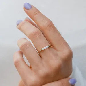 Engagement ring with baguette lab-grown diamonds CASHIA Thumbnail