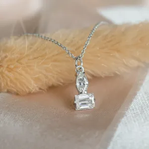 Minimalistický náhrdelník s laboratorními diamanty LEONE Thumbnail