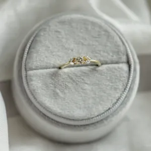Unusual diamond engagement ring DEMI Thumbnail