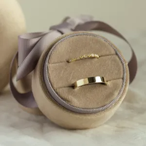 HONEY diamond wedding rings arranged as a pair