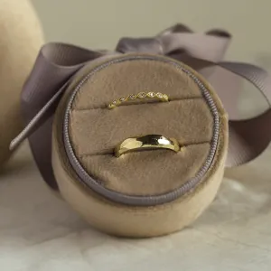 DARLING diamond wedding bands displayed together in a close-up view