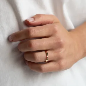 Unconventional wedding rings with braiding CLAY