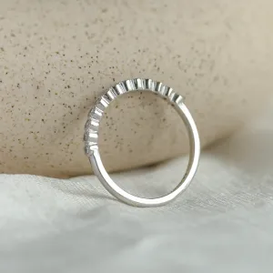 Interior view of the CHRISTINE diamond ring