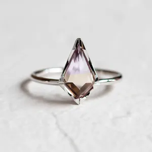 Gold ring with ametrine in kite shape ADELE Thumbnail