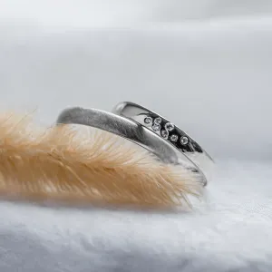 Matte and shiny wedding rings LEONIDAS Thumbnail