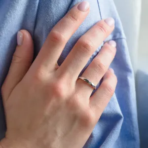 Zásnubní prsten s diamantem ROVIK