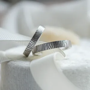 Original wedding rings with patterns BRASIL Thumbnail