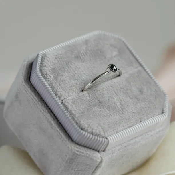 Decent salt'n'pepper diamond ring ORBITAL Image