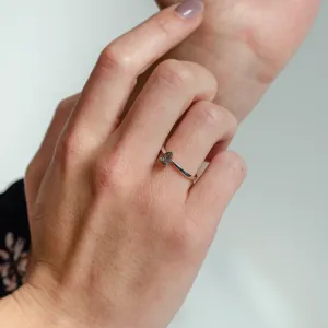 Engagement salt'n'pepper diamond ring CARMIA Thumbnail