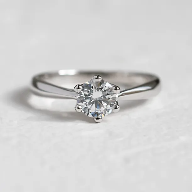 Engagement ring with 0.5ct lab grown diamond TRINIE Image