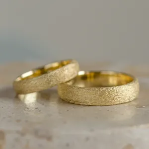 Wedding rings with unusual surface MARTAS Thumbnail