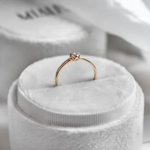 Engagement diamond ring 0.25ct FISKO Thumbnail