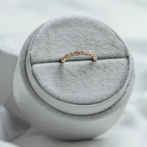 Vintage eternity ring with diamonds LATVIA Thumbnail