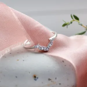 Vykrojený snubní prsten s diamanty HARRY Thumbnail