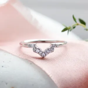Vykrojený snubní prsten s diamanty HARRY Thumbnail