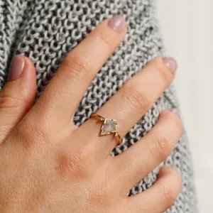 Kite salt'n'pepper diamond engagement ring SALLYX Thumbnail