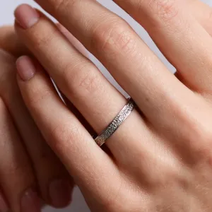 Unusual wedding bands with relief PERFORA Thumbnail