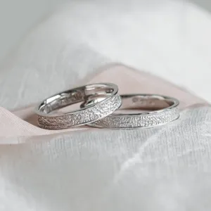 Unusual wedding bands with relief PERFORA Thumbnail