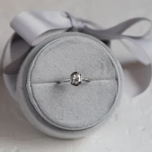 Gold salt'n'pepper diamond ring in art deco style ARTISTA Thumbnail