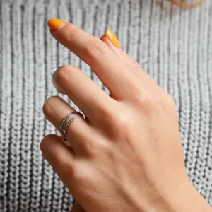 Gold spiral ring with kids names MATTEO Thumbnail