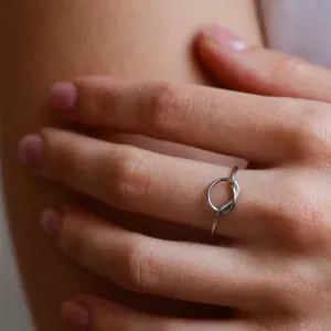 Silver knot ring SAILOR Thumbnail