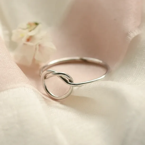 Silver knot ring SAILOR Image