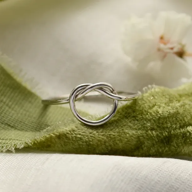 Silver knot ring SAILOR Image