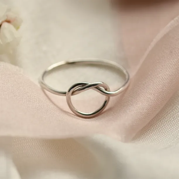 Silver knot ring SAILOR Image