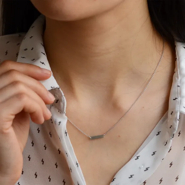 Gold minimalist necklace BARE Image