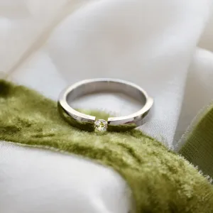 Gold diamond tension ring NOVIK Thumbnail