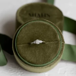 Gold engagement ring with diamonds MONYS Thumbnail