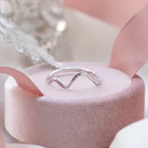 Gold mountain minimalist ring ALPINE Thumbnail