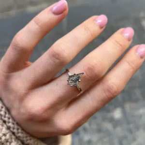 Rutilated quartz ring with diamonds EABHA Thumbnail