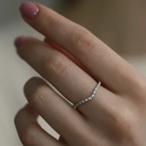 Zlatý eternity prsten s diamanty Tiernan Thumbnail