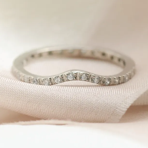 Zlatý eternity prsten s diamanty Tiernan Image