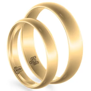 Custom wedding rings with own symbol Thumbnail