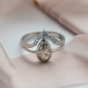 Set prstenů ze zlata s diamanty ERIN