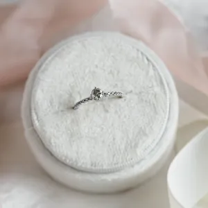 Zlatý prsten s diamanty salt and pepper SANI Thumbnail
