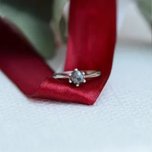Salt and pepper diamond ring 0.5ct DORE Thumbnail