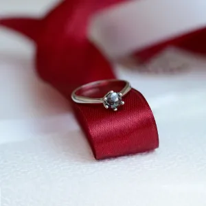 Salt and pepper diamond ring 0.5ct DORE Thumbnail