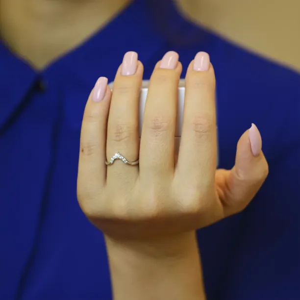 Vykrojený prsten s diamanty HARIS Image